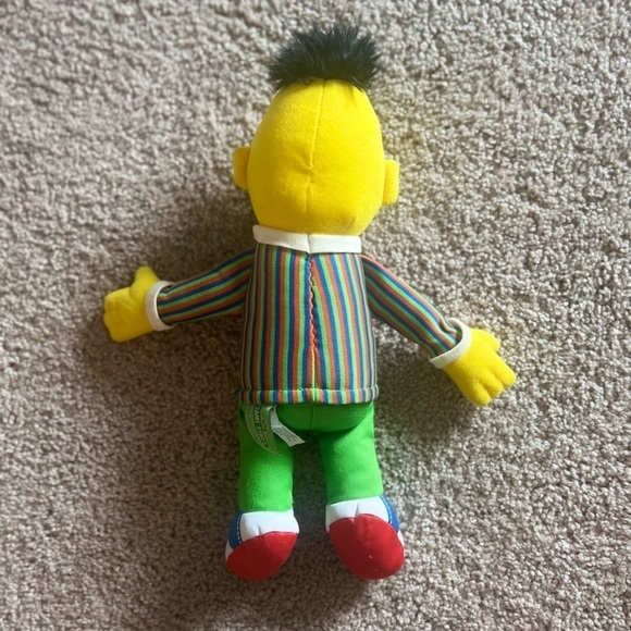2010 Gund Sesame Street 14" Plush Bert Muppet Doll 075364 Stuffed Animal Toy - Picture 2 of 7